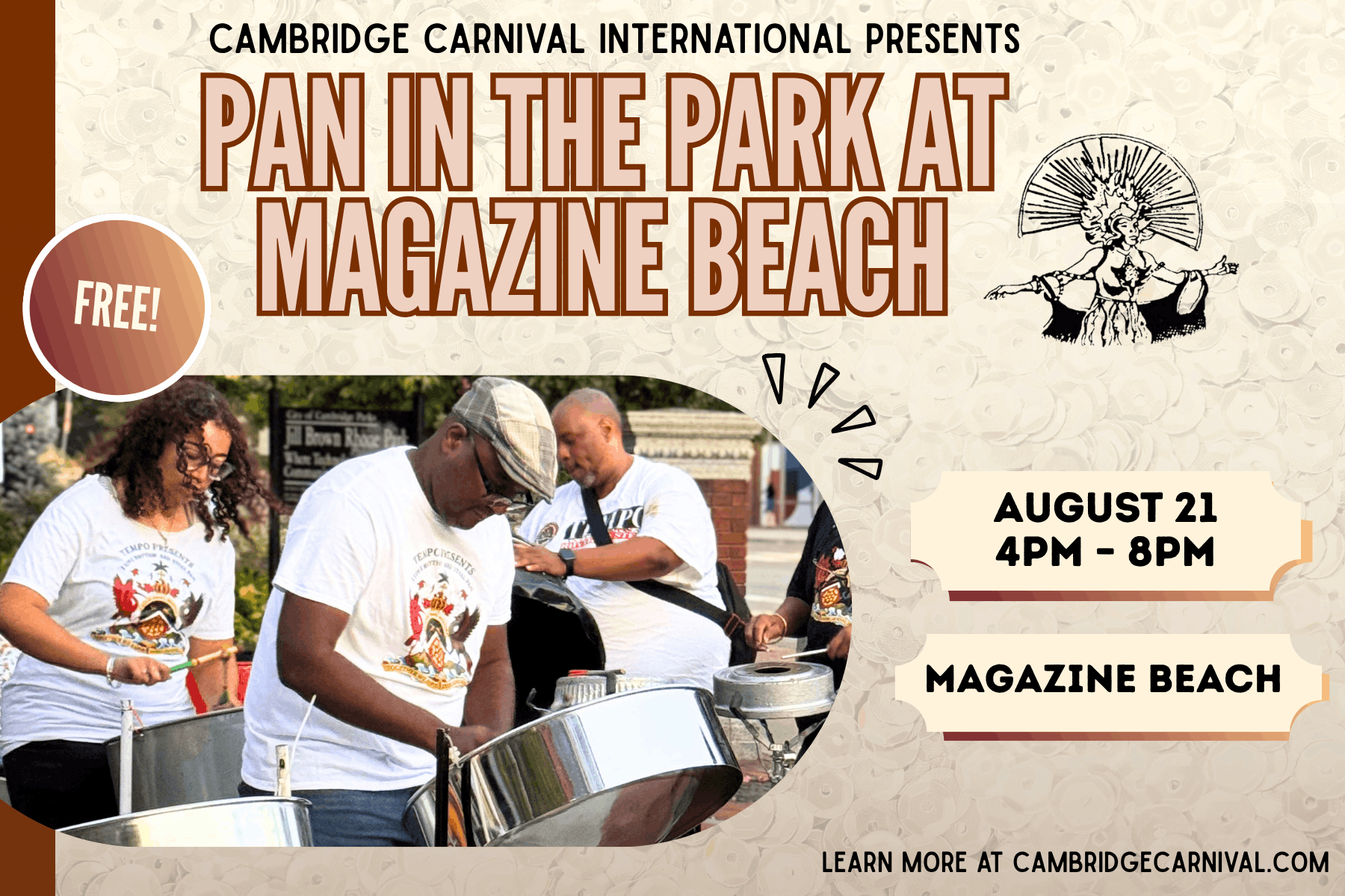 Pan in the Park at Magazine Beach